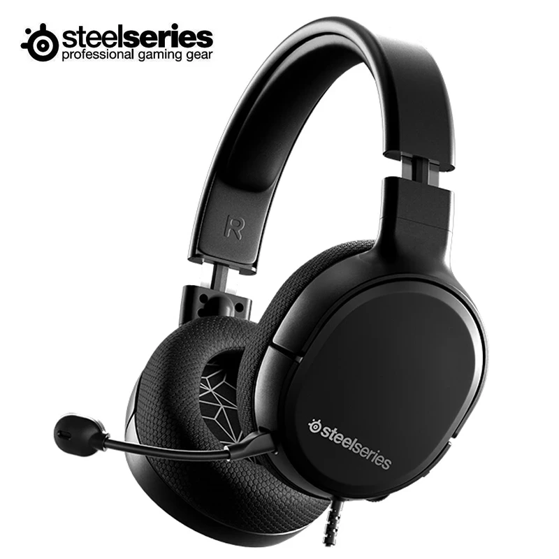 

SteelSeries Arctis 1 Wired Gaming Headset Detachable Clearcast Microphone for PC, PS PS4, Xbox, Nintendo Switch and Lite, Mobile