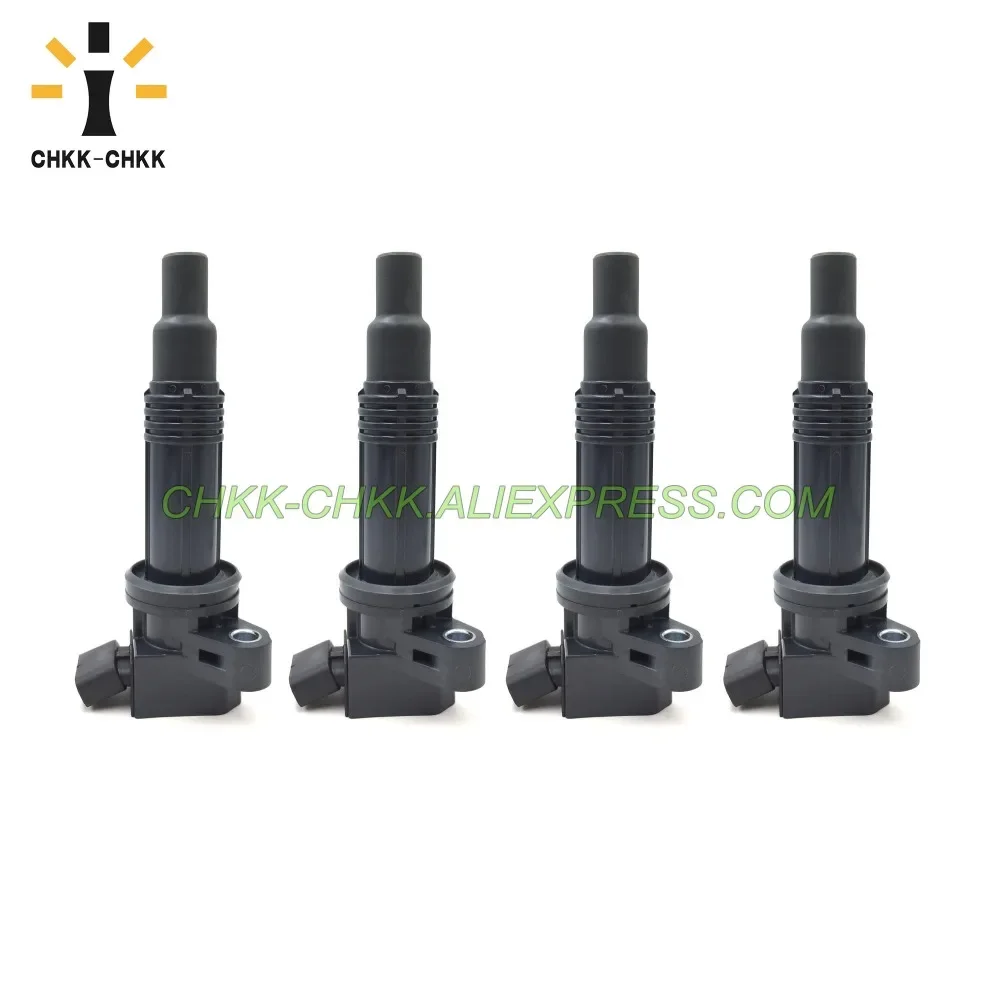 

4PCS CHKK-CHKK Ignition Coils 9091902236 For Toyota 2001-2011 Camry Matrix Altezza Gita SXE10 3SGE 90919-02236