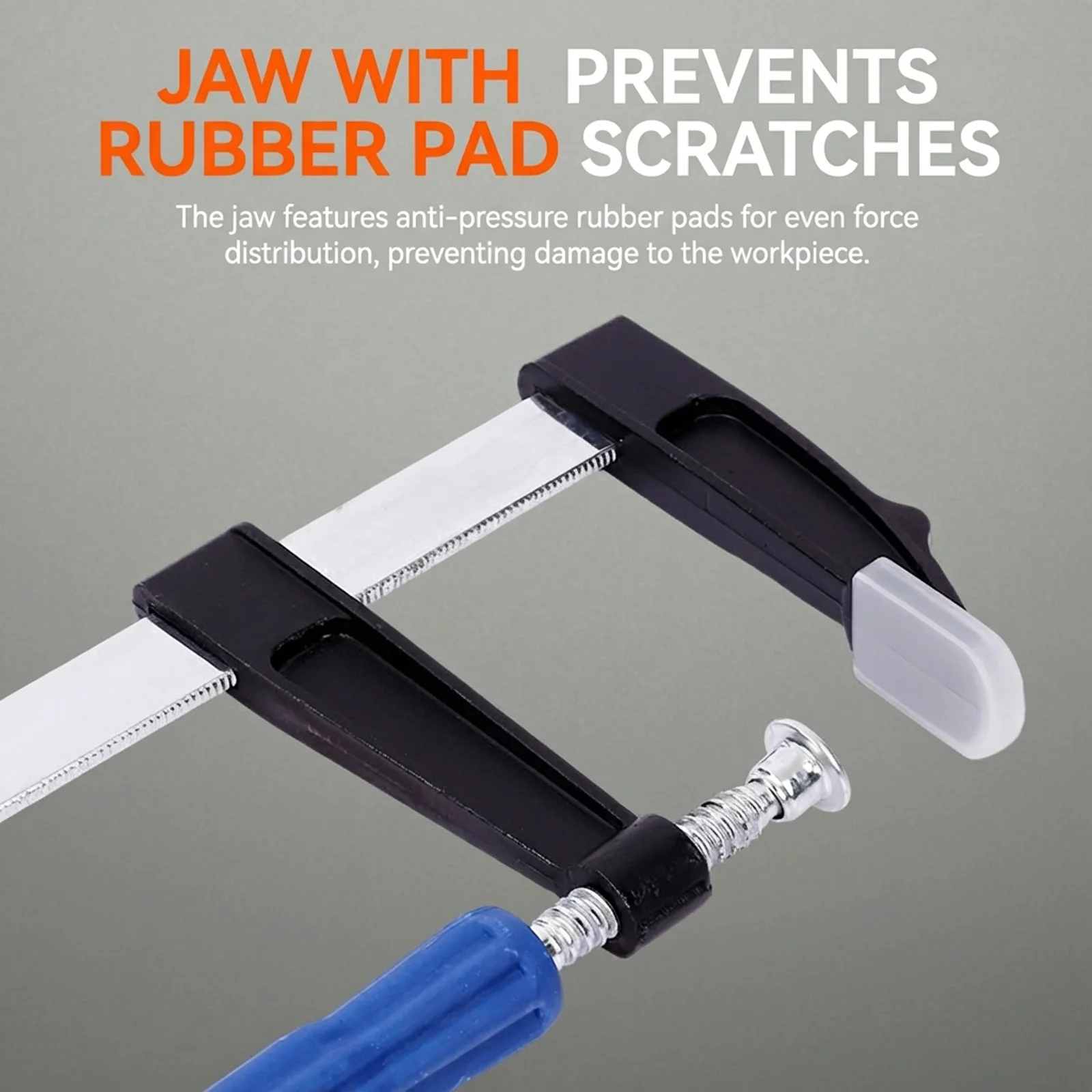 

F Type Woodworking Clamps Quick Grip Fast Clamping Tool High Strength Carbon Steel for Furniture Making DIY Projects