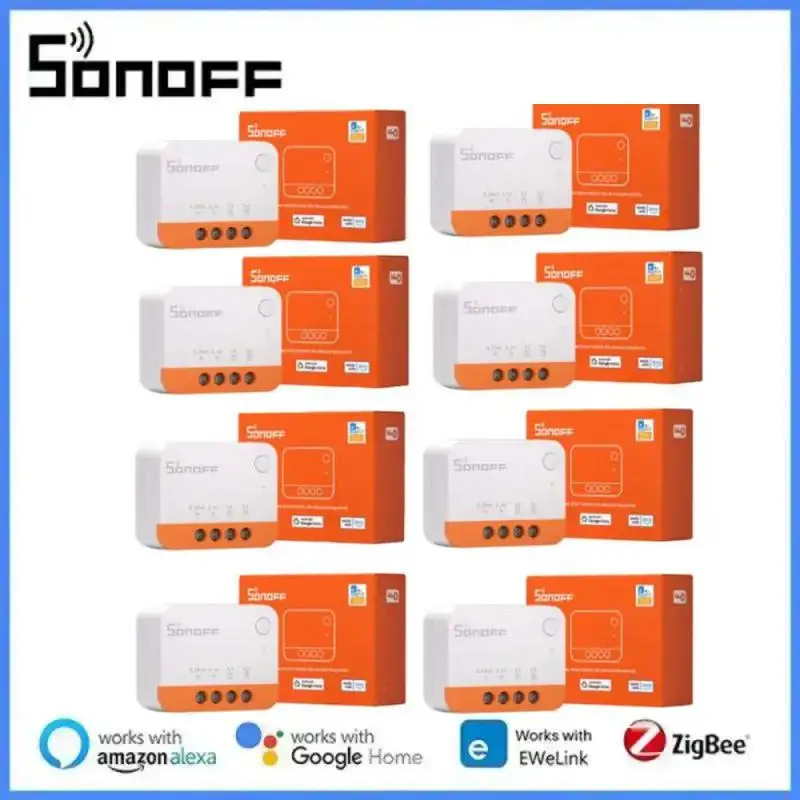 SONOFF ZBMINI L2 Extreme ZigBee Smart Switch No Neutral Wire Required DIY 2-Way Control Switch Work With ZBBridge Alexa eWelink