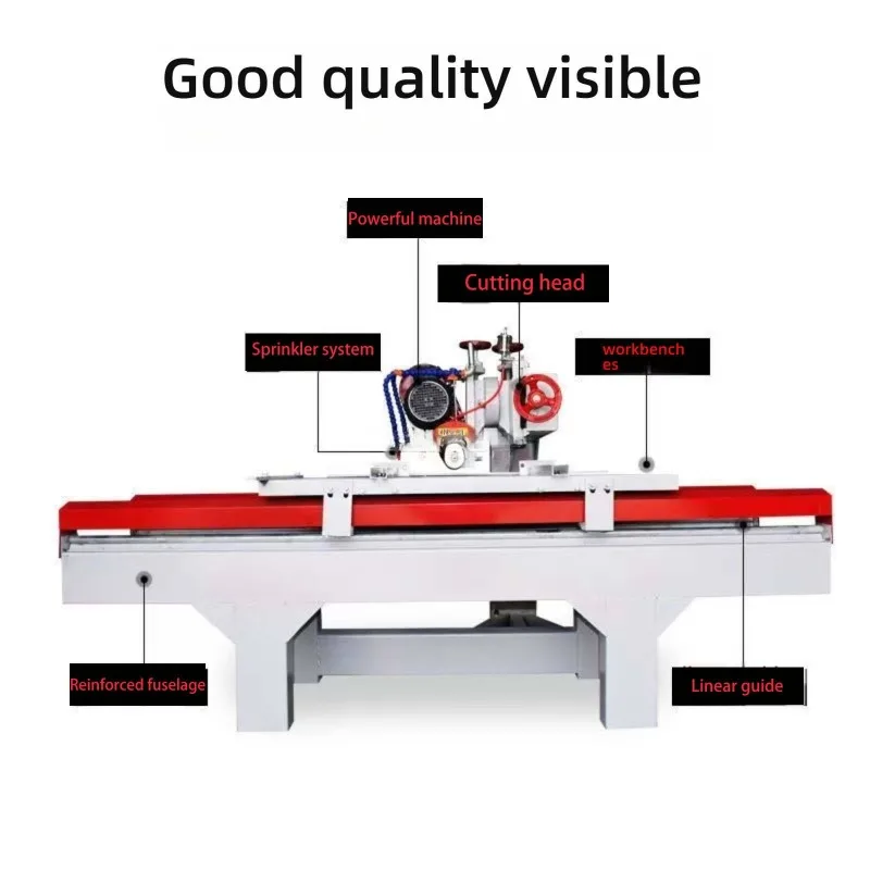 ff.&Multi Function Tile Cutter For Marble Granite Slab 45 Degree Chamfering Seamless Splicing Edging Grooving Bench Machine-h# view 3