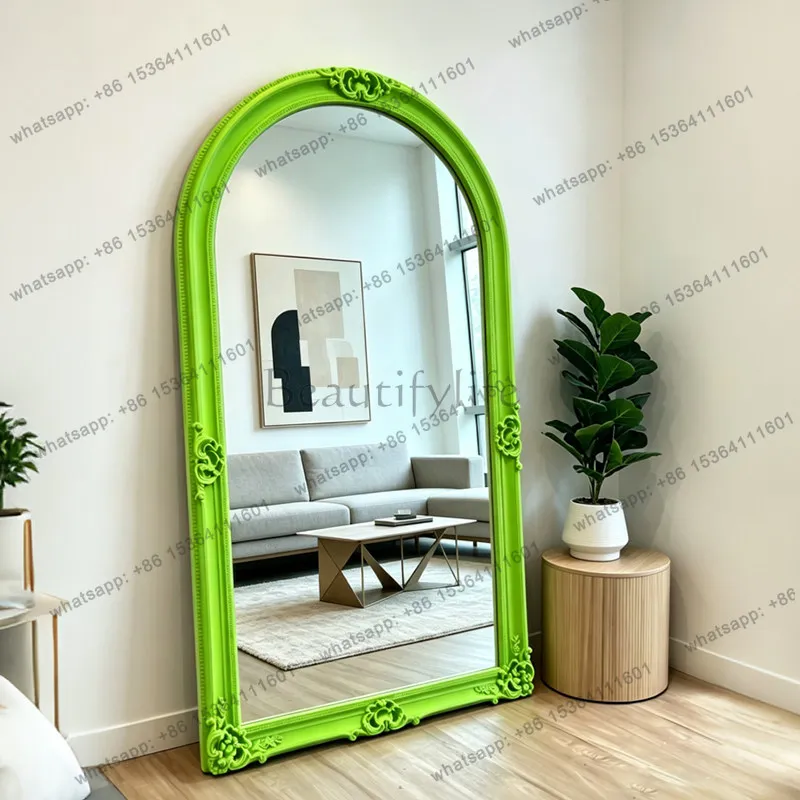 LD Bathroom Bedroom Mirror Funky Luxury Long Floor Girls Men Standing Full Body Modern Mirror Living Room Home Products