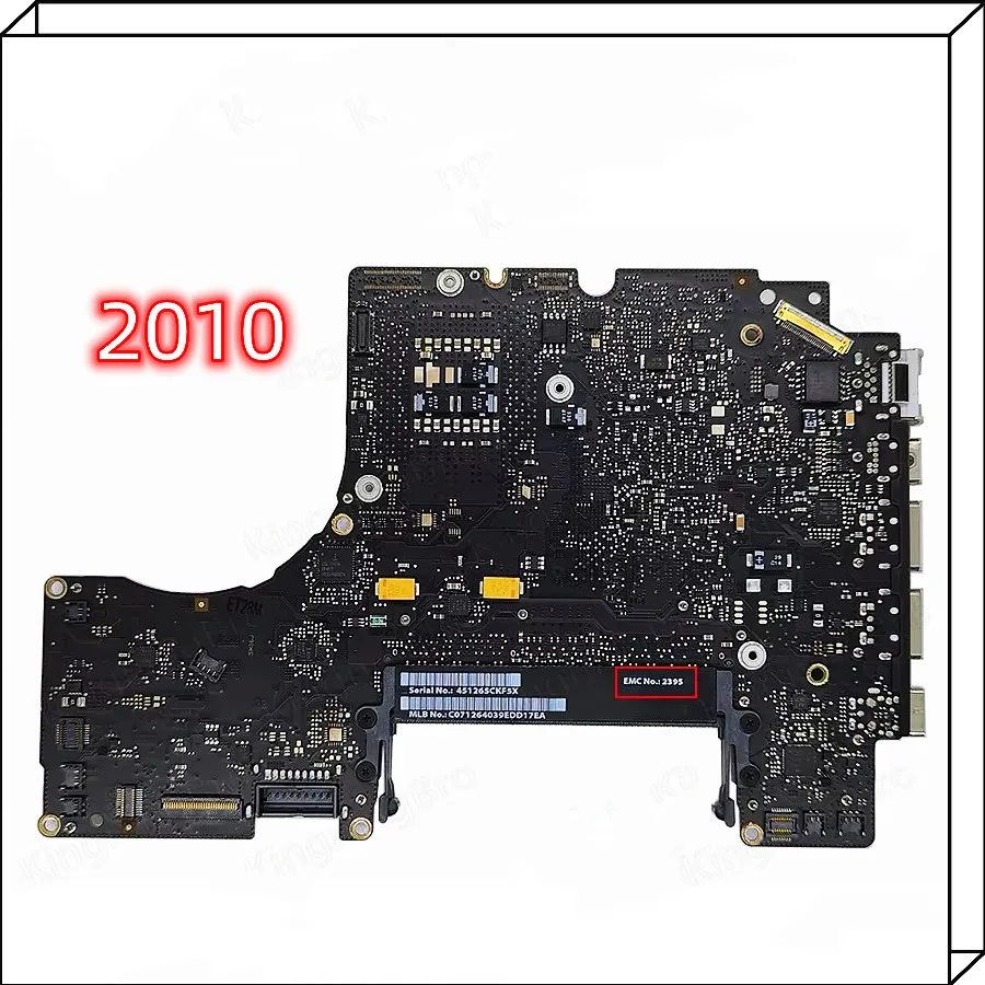 Mapa lógico a1342 original 820 - 2883 - a 820 - 2877 - B para MacBook branco 13 polegadas a1342 mapa mãe 2009 2010