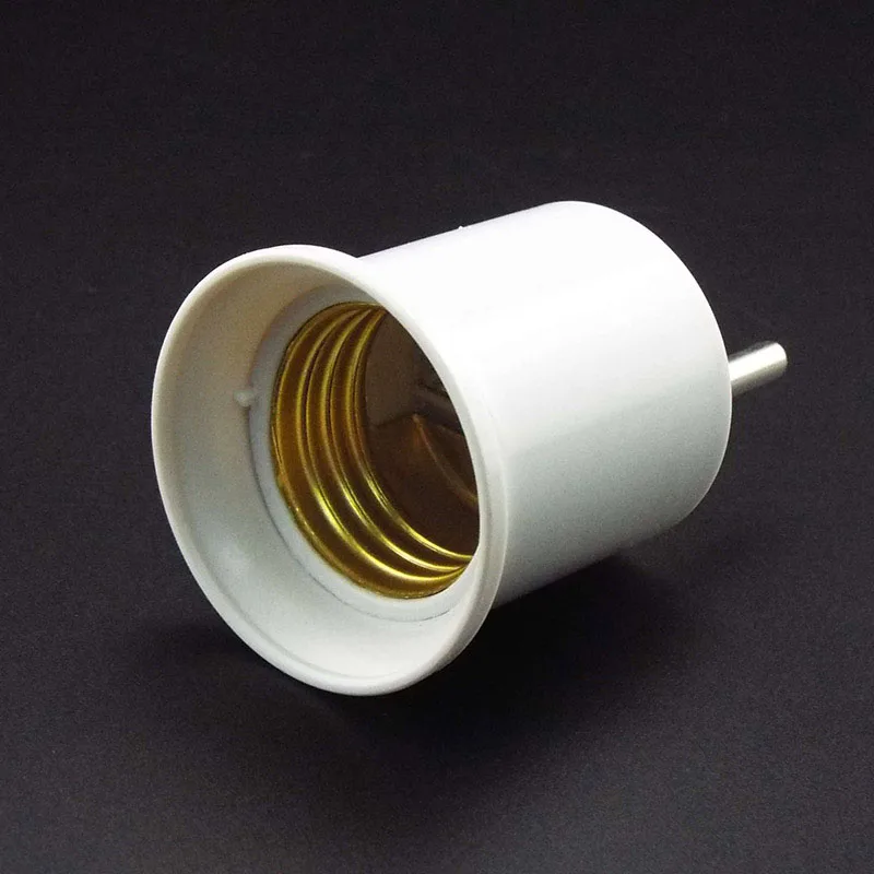 EU Plug E27 Lamp Led Bulb Base Ke EU US Plug Power Socket Lamp Holder Converter Adapter For Light Bulb Lamp