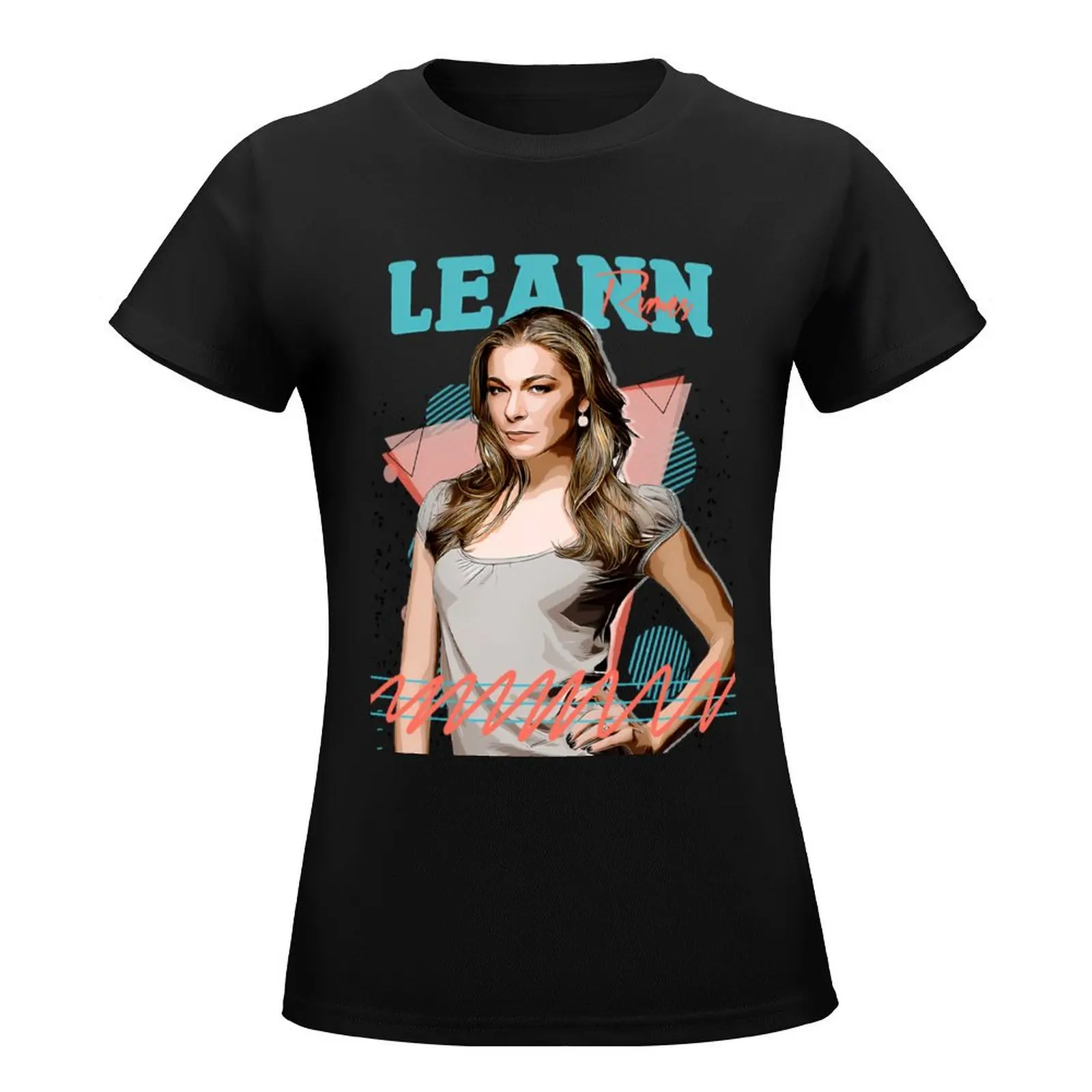 Leann Rimes Fan Art Retro // Vintage T-Shirt sweat lady clothes t shirt for Women