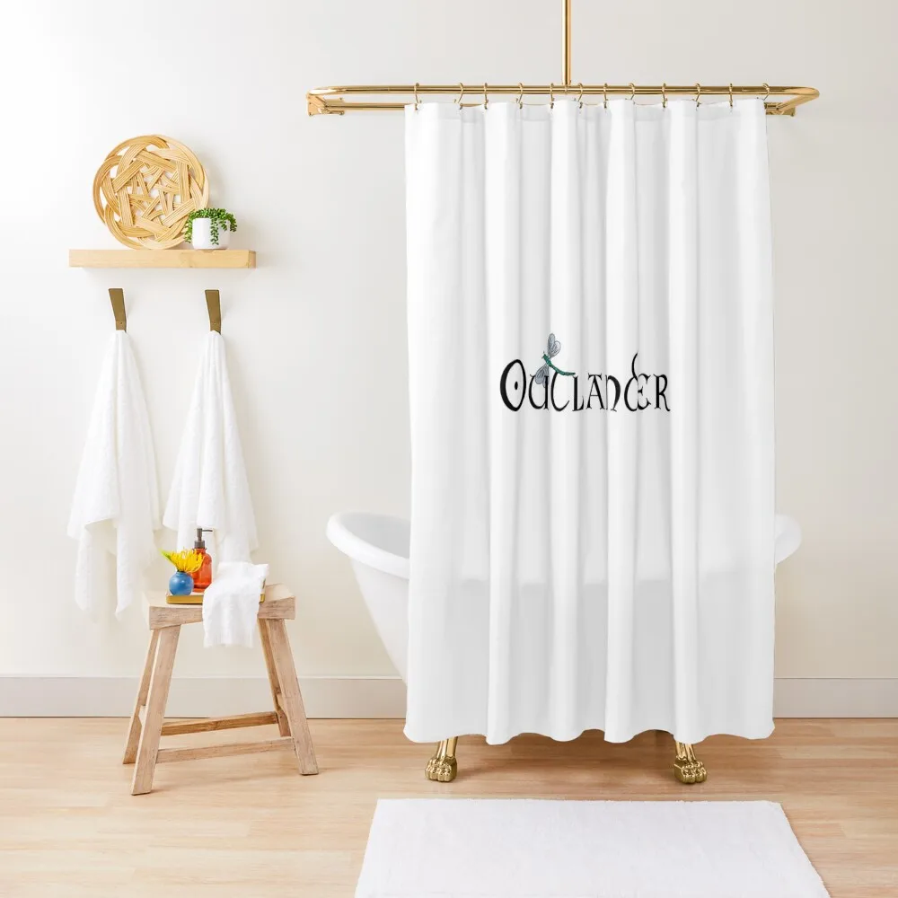 

Outlander with Dragonfly Shower Curtain Bathroom Shower Anti-Mold Waterproof Shower Bathroom Deco Set For Bathroom Curtain