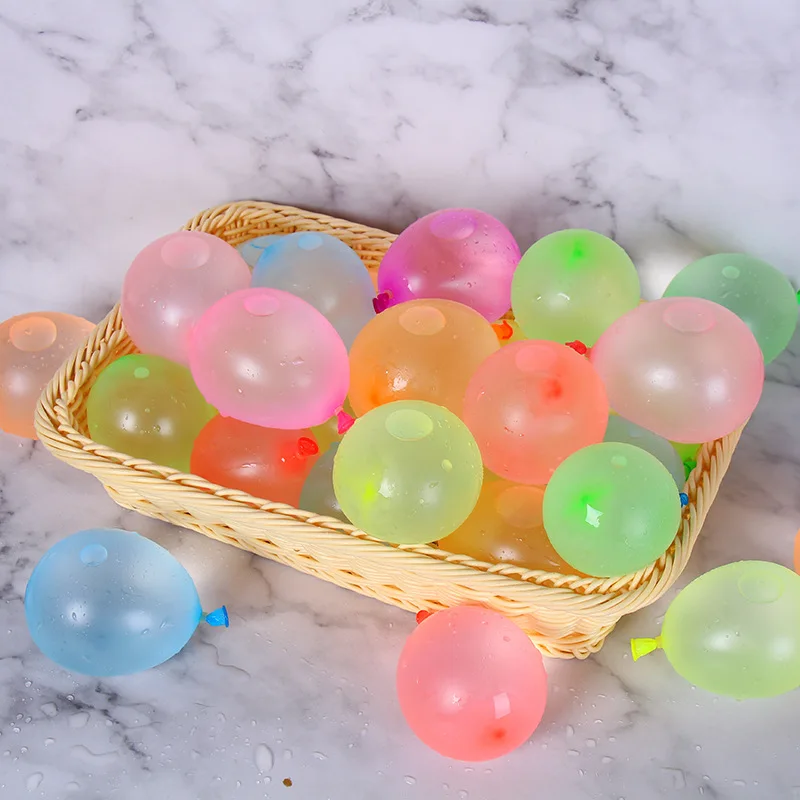 Quick Water Injection Water Balloon Water Bouncing Toy Children's Birthday Water Fight Balloon Parent-Child Interactive Gift