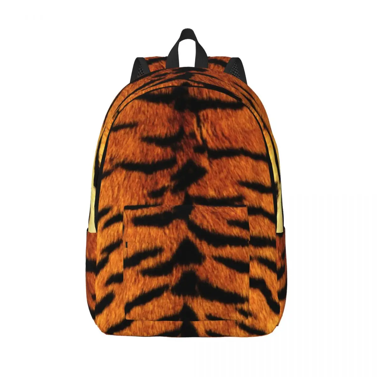 

Realistic Tiger Skin Backpack for Kindergarten Primary School Student Skin Animal Bookbag Boy Girl Kids Canvas Daypack Pocket