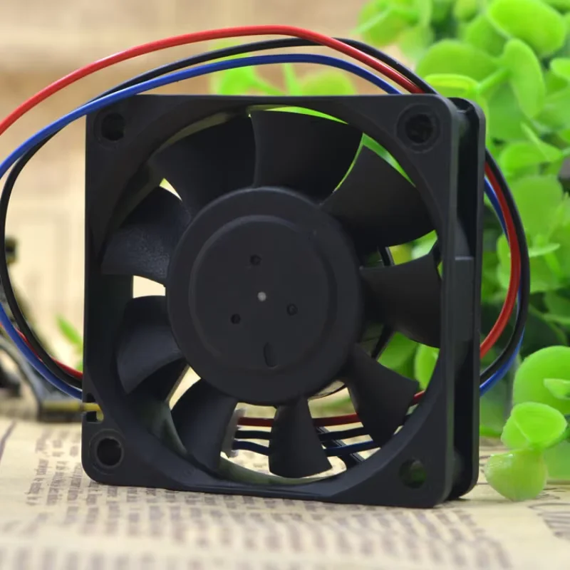 1pcs AFB0624MB 6015 6CM DC24V 0.10A 3-wire -6X27 Ball Inverter Fan Automation PAC PLC Controller -Ready to Ship