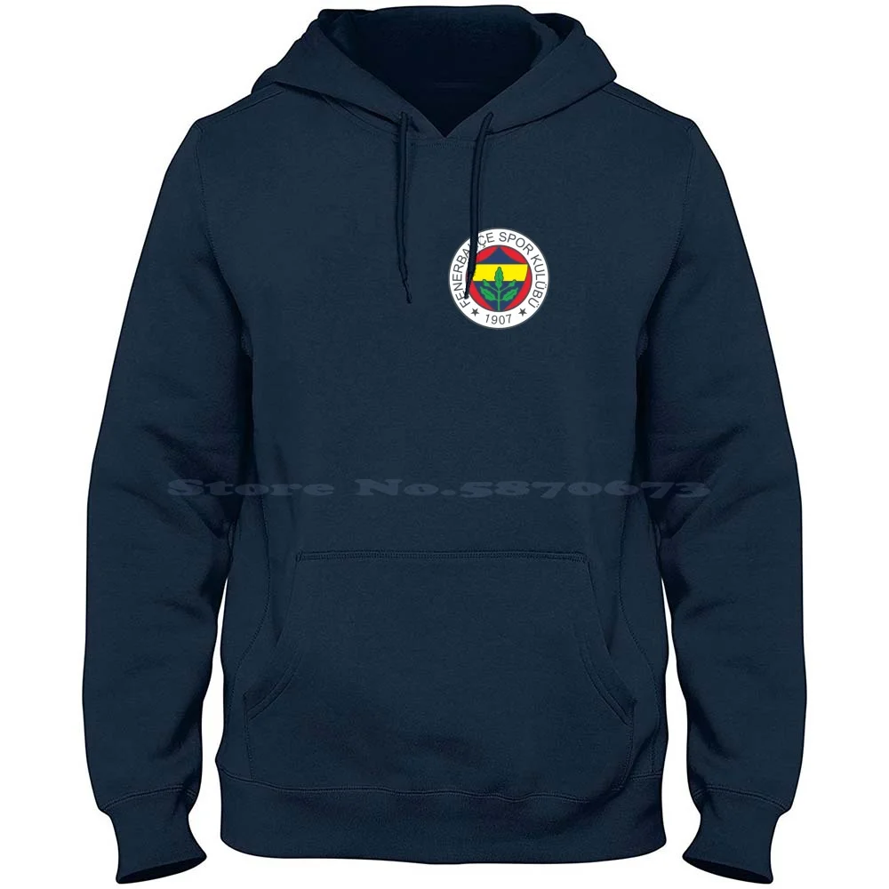 Fenerbahce-Logo 100% Cotton Hoodie