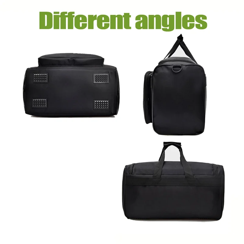 

AC17-Large Multi-Compartment Sports Training Gym Bag, Men's Sports Shoes Gym Bag, Shoe Storage Bag Waterproof Shoulder Bag