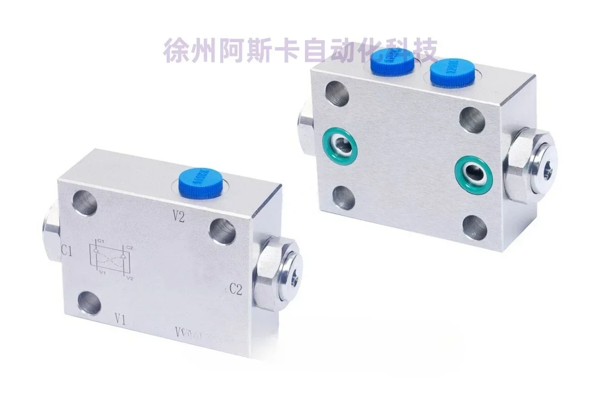 DRDE-G1/4 VRDE-G2/1 VRDE-G3/8 bidirectional hydraulic lock cylinder pressure maintaining valve