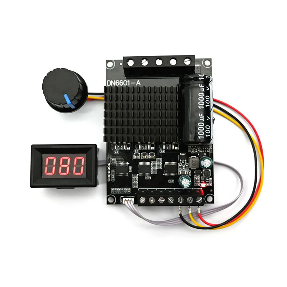 DC-Bürstenloser-Motor-Treiber 6-72V 15A Digitalanzeige ESC für Flugzeug-Wasserpumpen-Lüfter-Controller Vorwärts-Rückwärts-Dreiphasen – Detail 12