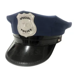 Casquettes de baseball pour hommes et femmes, chapeau de policier, chapeaux de policier, cosplay, performance de fête d'Halloween, adolescents, garçons, filles, Y2K