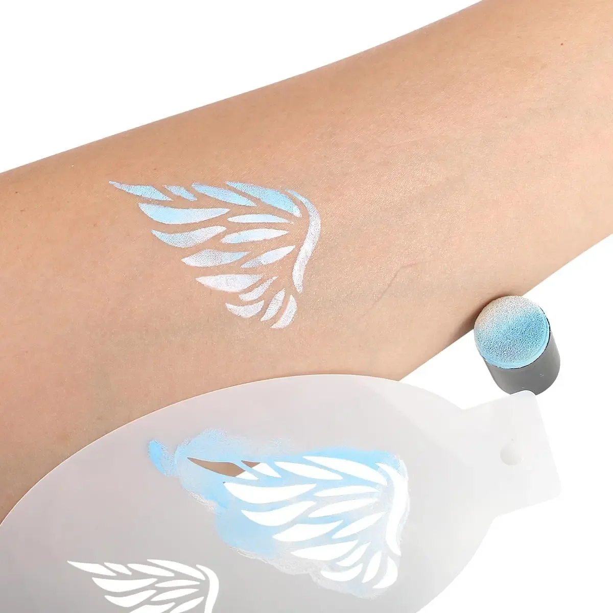 10PCS Finger Painting Sponge Daubers Sponge Foam Applying Ink Chalk Inking Staining DIY Handmade Craft Set Painting Tools