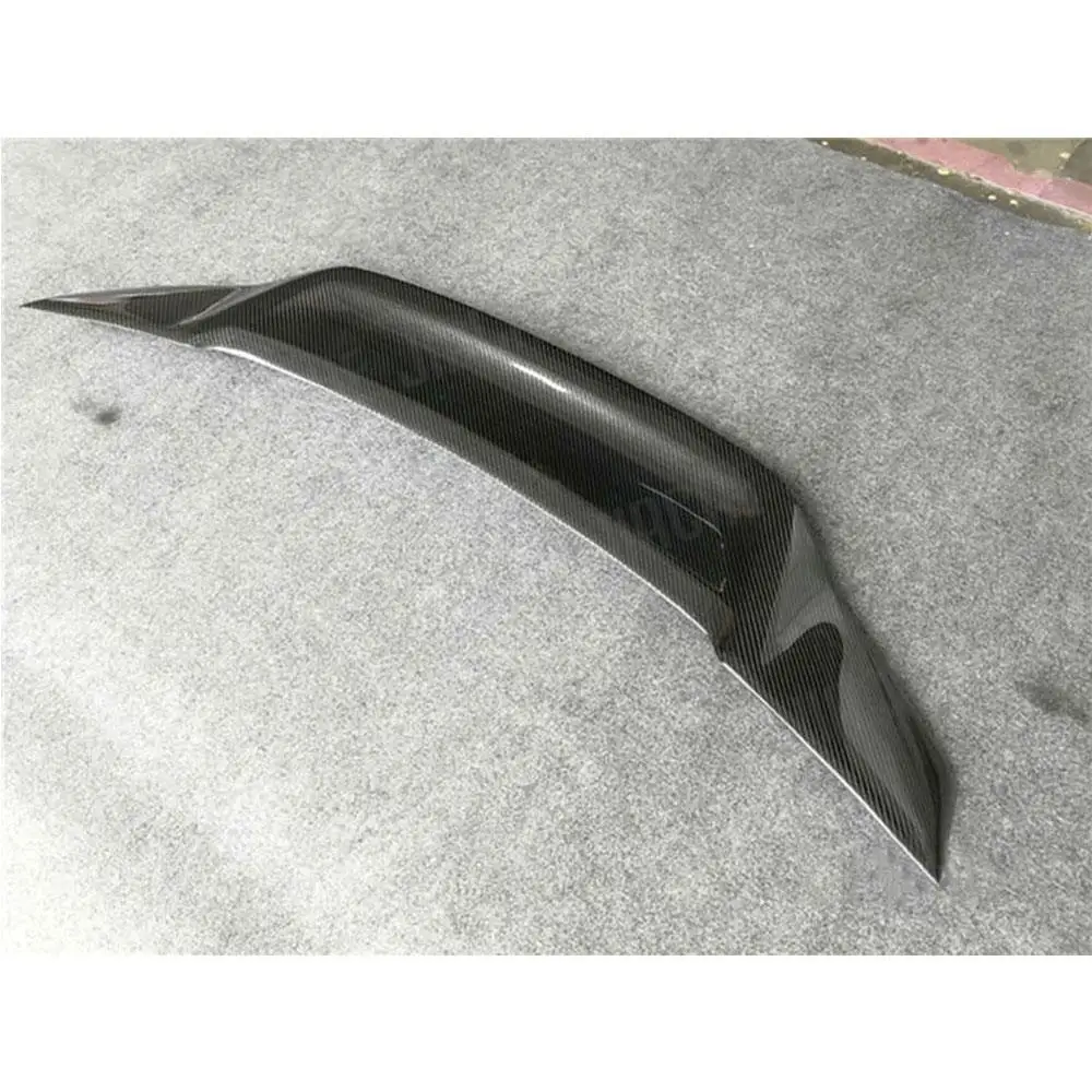 Carbon Fiber Rear Boot Spoiler Wings for Audi A3 Sline S3 Sedan 4 Door 2014-2018 R Style FRP Spoiler