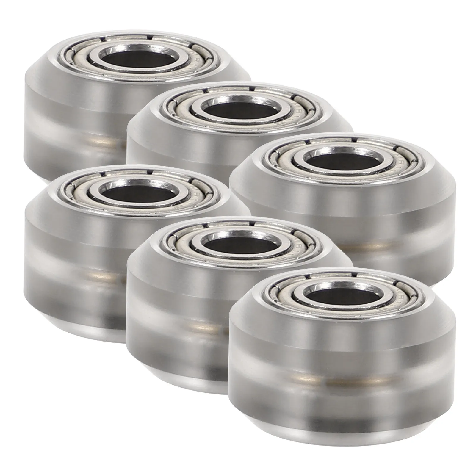 

6 шт. прозрачных пластиковых роликов для 3D-принтера, гравировального станка, линейных подшипников, запасные части