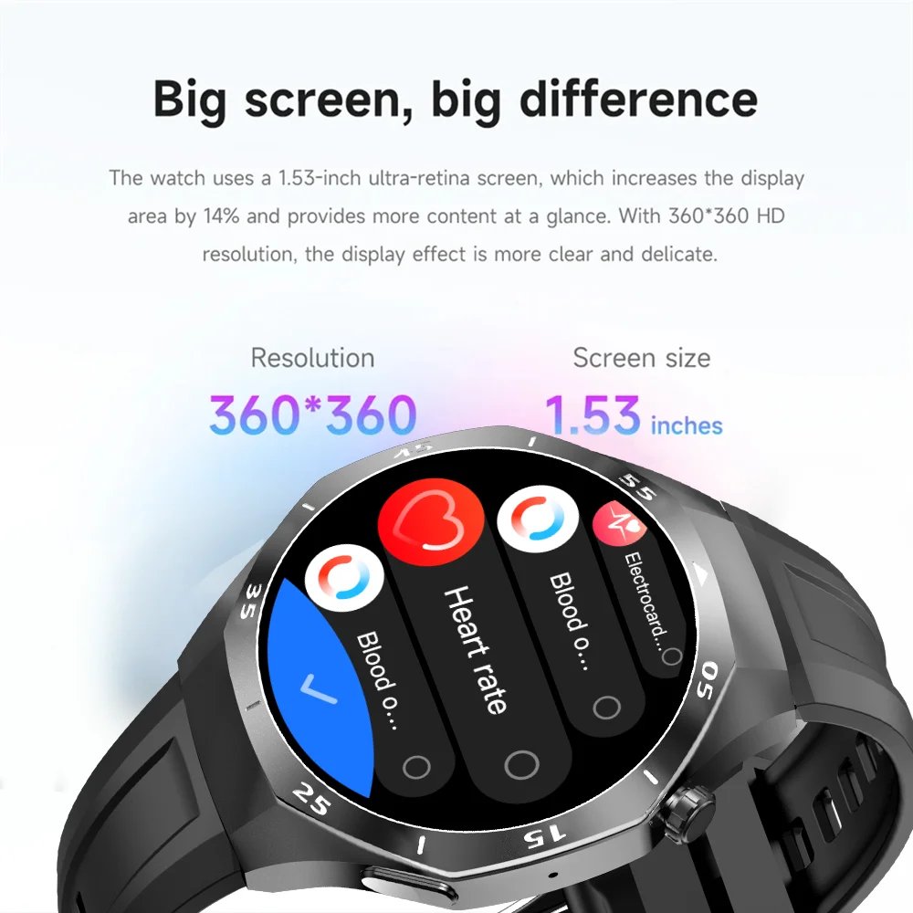 LAXASFIT 2025 New Smart Watch Men Smartwatch Outdoor Sports Track Spirit Island Bluetooth Talk Smartwatch Pedometer