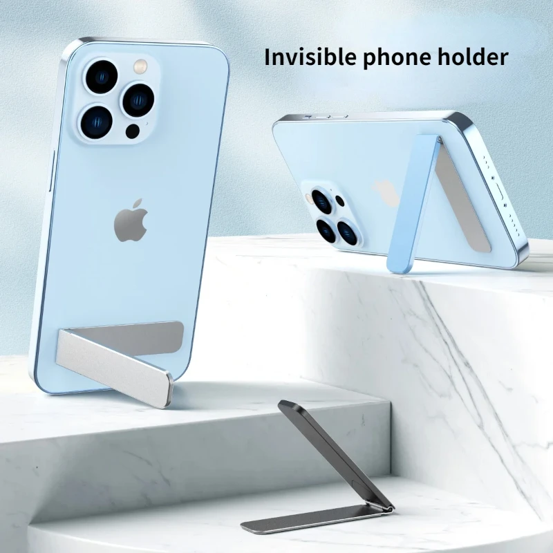 

Cell Phone Kickstand Universal Vertical Horizontal Stand Adjustable Foldable Mini Folding Desk Mount Holder for IPhone Samsung