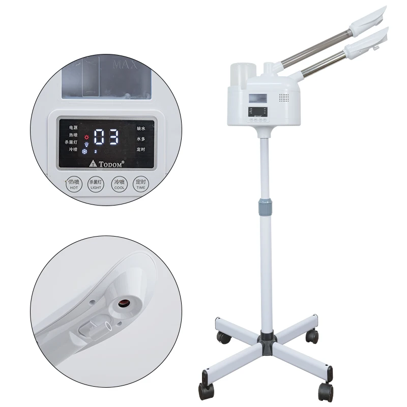 

LESEN 2025 NEW 2-IN-1 Professional Facial Steamer Home Spa Sprayer ace Deep Cleaning Vaporizer Ozone Salon Skin Care Skin Care