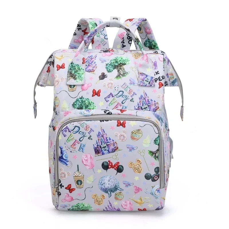 Weaving Backpack Large Capacity Outdoor Mother And Baby Bag Fashionable Multifunctional Backpack