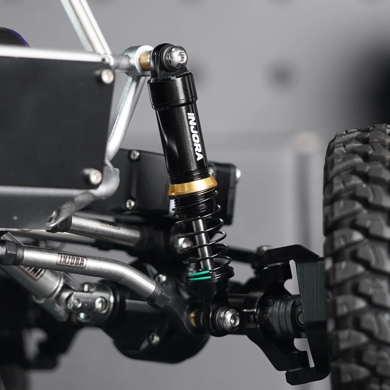INJORA LS 59mm/55mm Aluminium-Ölstoßdämpfer für 1/18 TRX4M – Detail 31