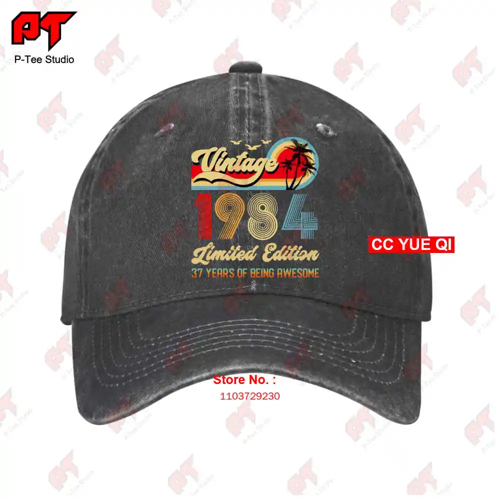 

Vintage 37 Year Old 1984 Baseball Caps Truck Cap Q79L