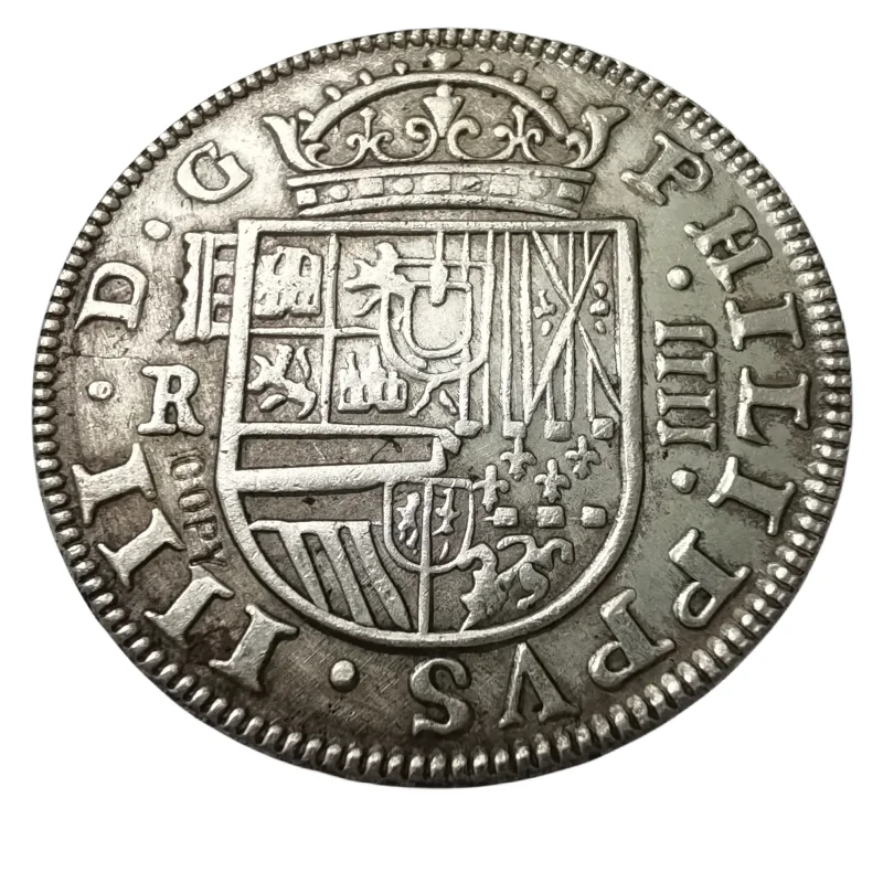 Spain 4 Reales-Felipe IV Copy Silver plated Coin 13 dates to choose