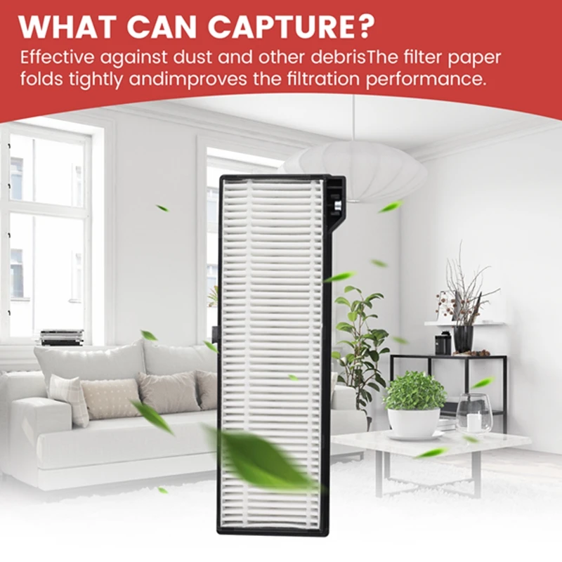 قطع غيار فراغية روبوت ، فلتر Hepa ، مناسب لـ Eufy X10 Pro