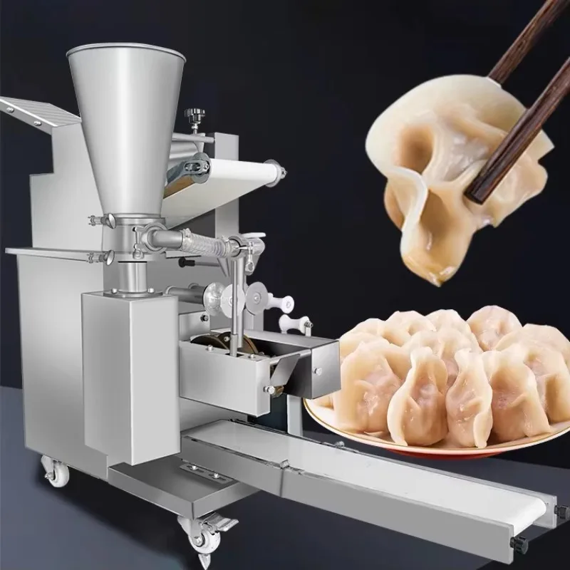 Commercial Dumpling Machine Maker Big Samosa Making Forming Folding Meat Pie Machine Automatic Making Machine Price customized