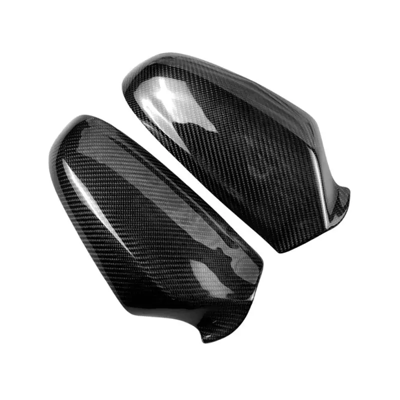M93K-Car Side Wing Mirror Cover Carbon Fiber Rearview Mirror Shell For Opel Vauxhall Astra H 2004-2009 Side Mirror Cover