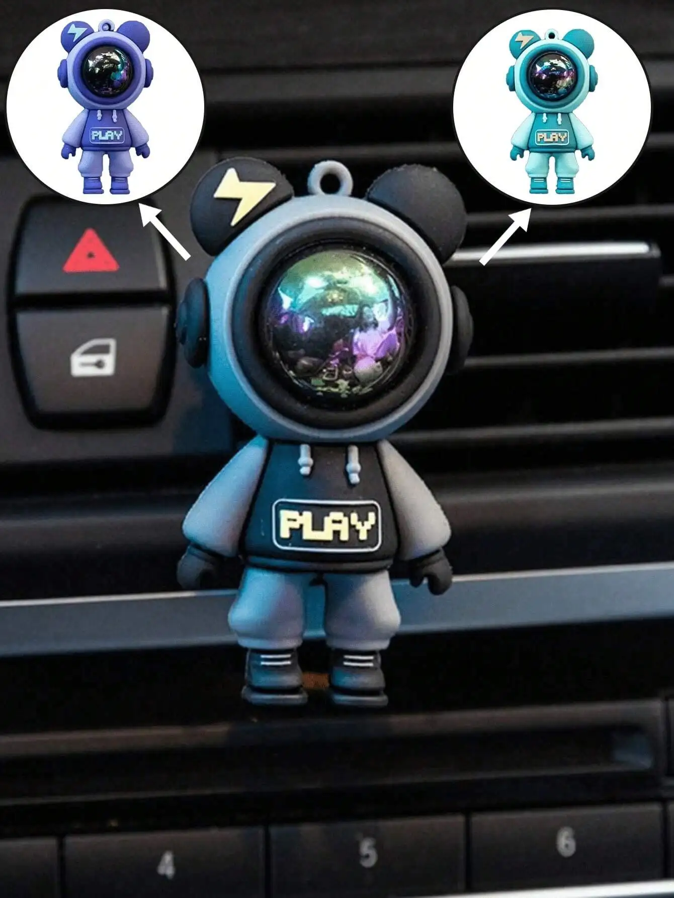 

Cartoon Astronaut Car Air Freshener Perfume Clip-On Decoration For Car Air Vent