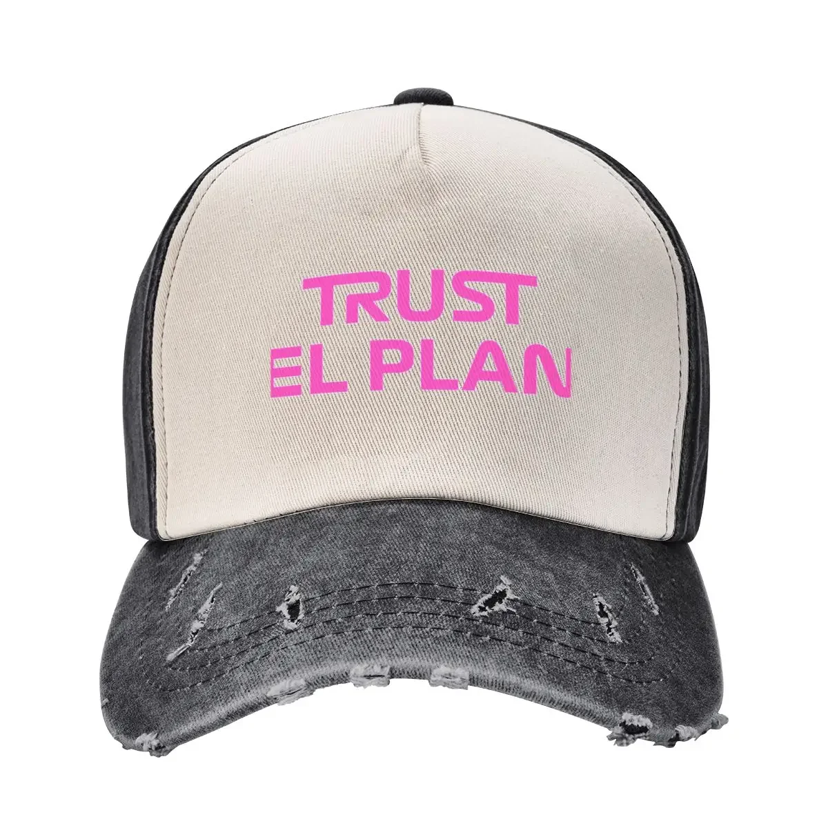 Copy of Trust El Plan - Pink Baseball Cap Snap Back Hat New In Hat cute Men Women's