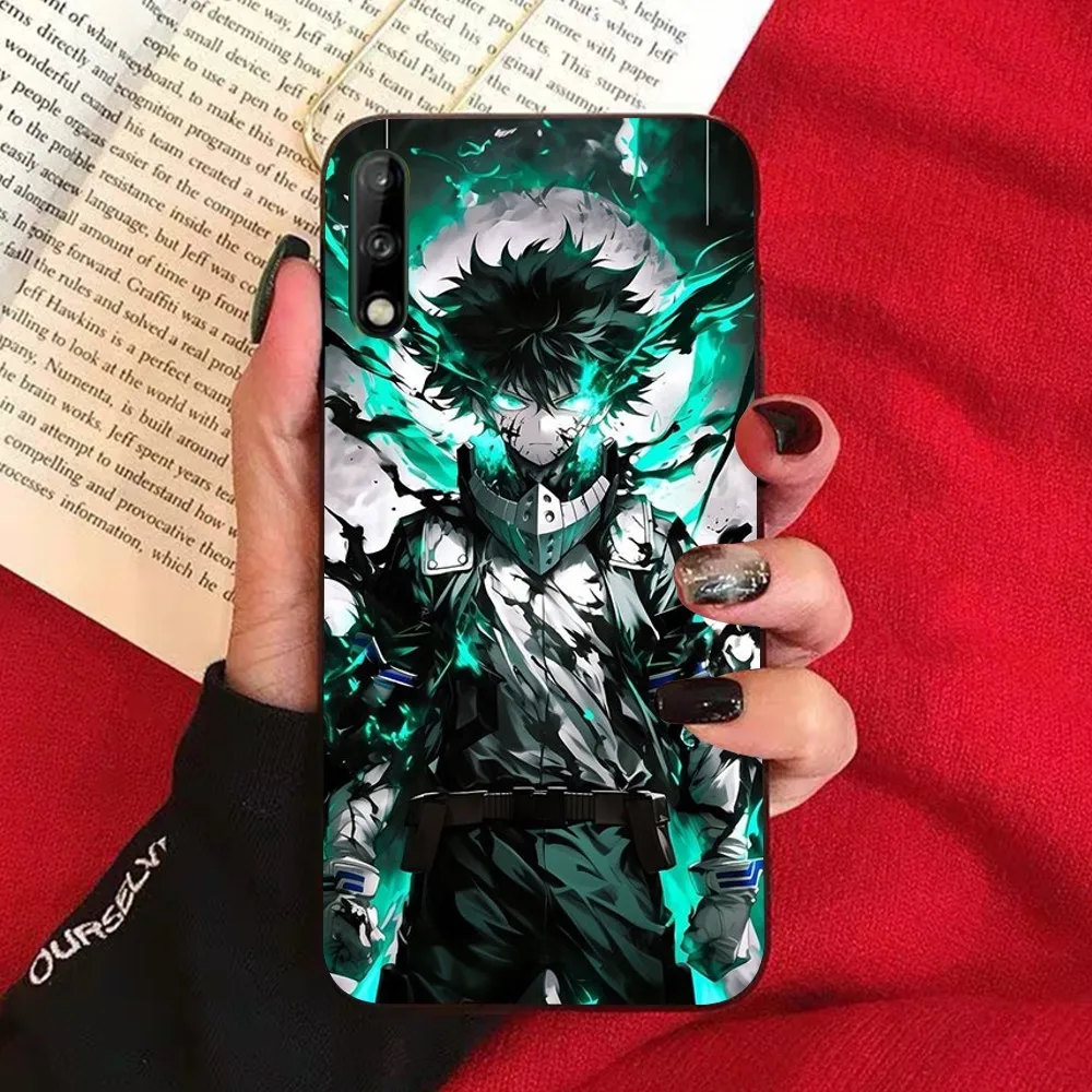 Classic Character L-Izuku M-Midoriya Phone Case For Huawei Honor 10 Lite 9 20 7A 9X 30 50 60 70 Pro Plus Soft Silicone Cover