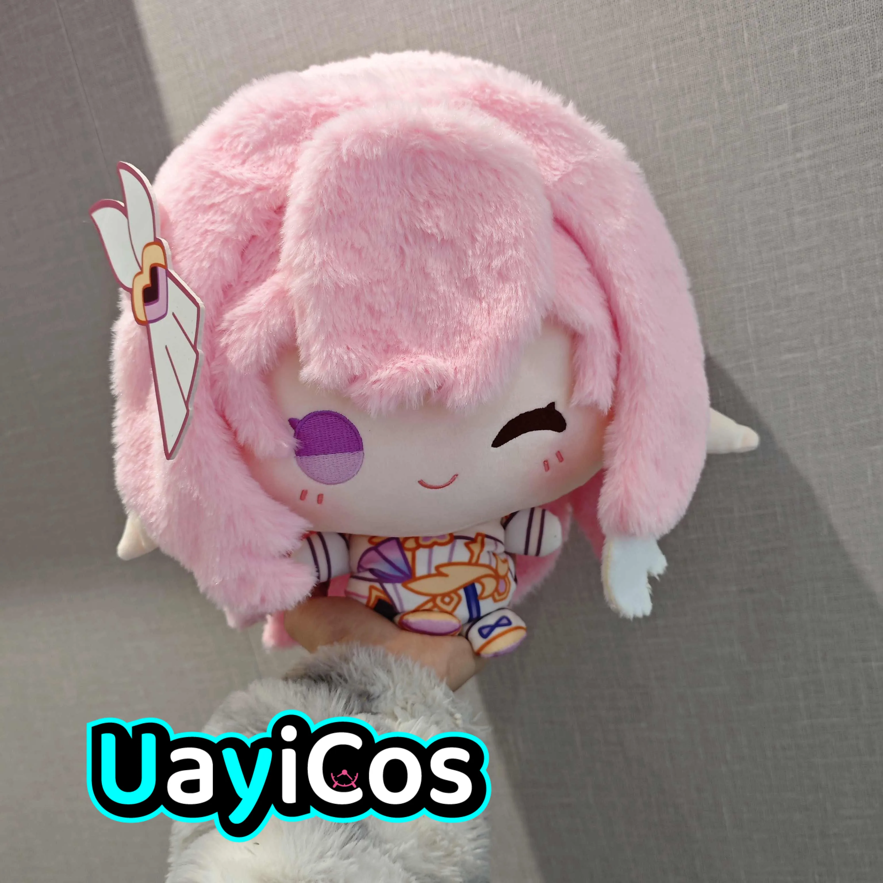 

Плюшевая игрушка-подушка Элизия из Honkai Impact 3, 30 см, с одеждой, аниме-фигурка, игрушка для детей, подарок, косплей