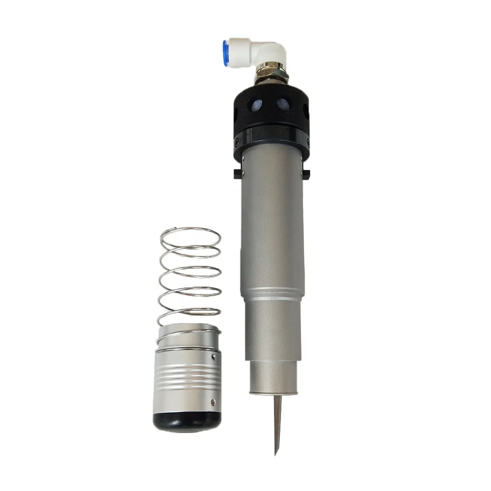 

Pneumatic Oscillating Tangential Knife Tool 0-80mm Cutting Thickness 5-8mm Stroke for Digital Cutting Machine Plotter