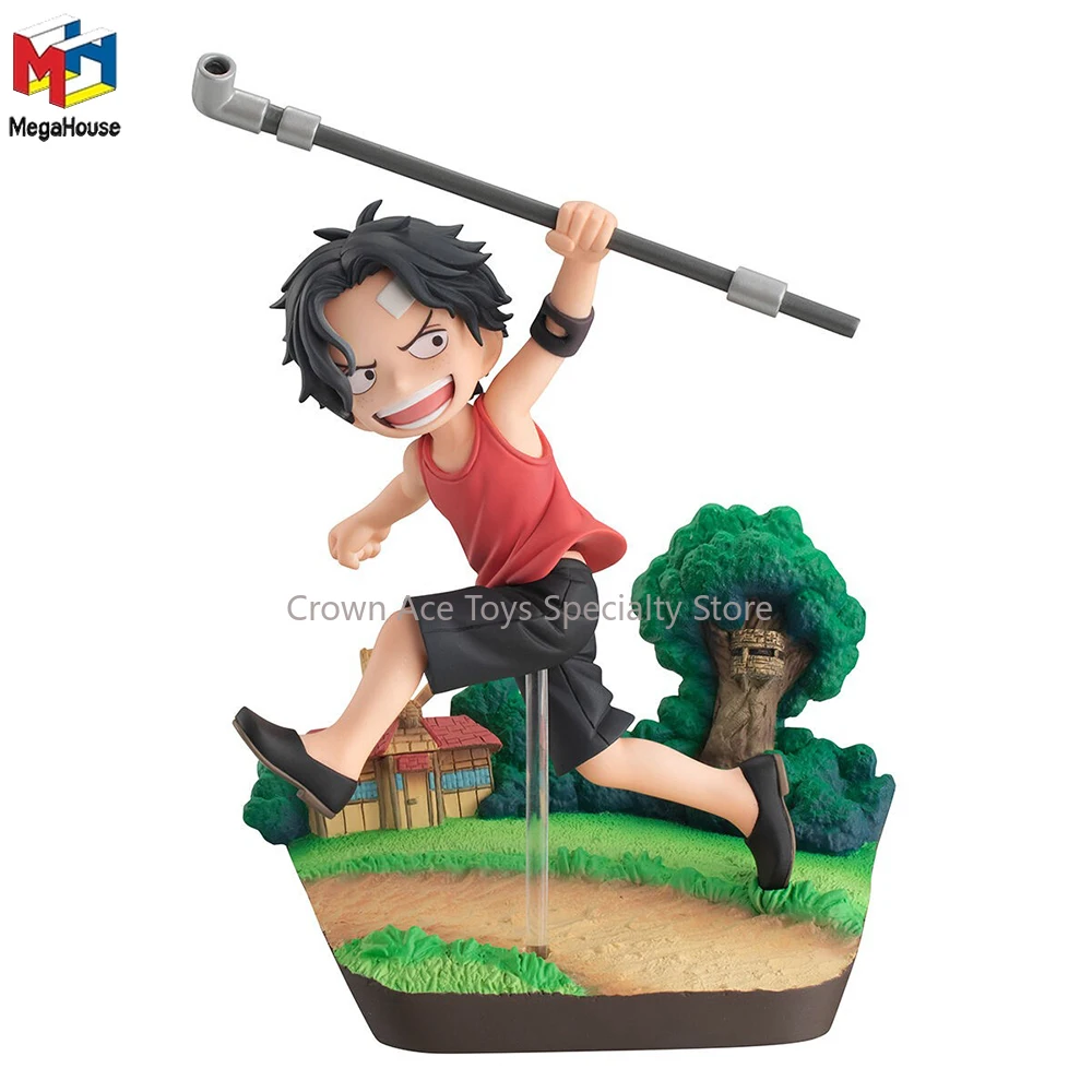 

MegaHouse G.E.M.Series One Piece Portgas D. Ace RUN! RUN! RUN! 130mm Anime Action Figure Nice Collectible Model Trendy Toys Gift