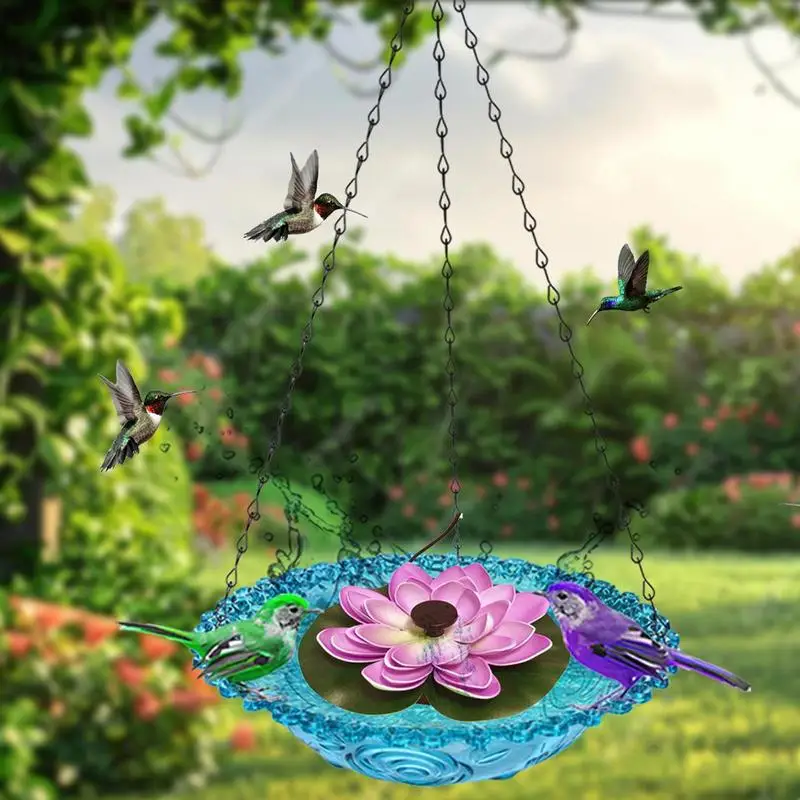 

Hanging Bird Feeder Birdbath For Garden Outdoor Bird Outdoor Feeder Tray Bowl Hanging Bird Bathtub Bird Raising Tool