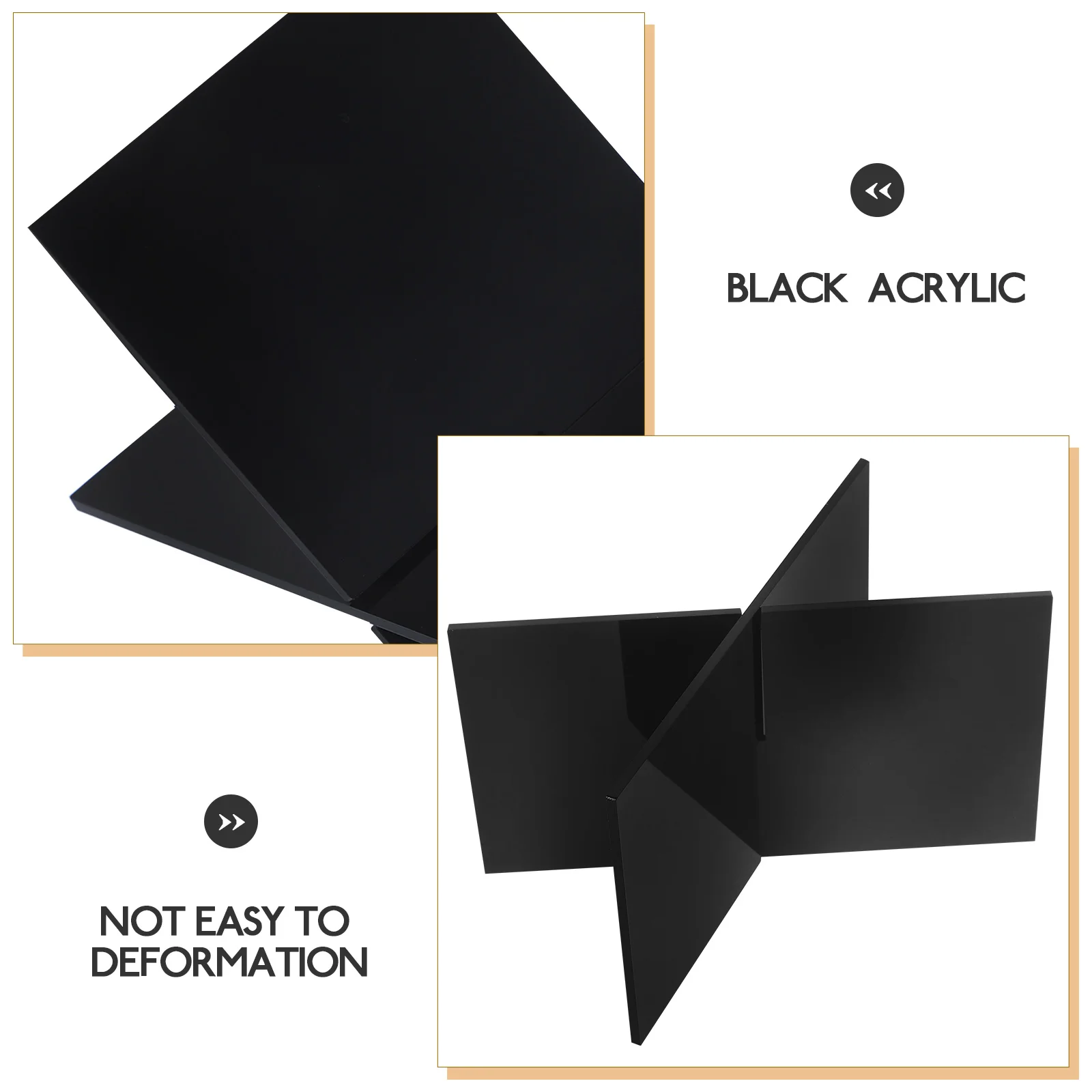 Coffee Book Stand Desktop Bookshelf Holder Acrylic Bookcase Stable Base Reading