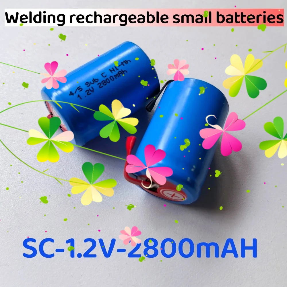 

1.2V 2800mAh SC Ni-MH Rechargeable Battery 100% Original with Welding Label for Power Tools Screwdriver Electric Drill