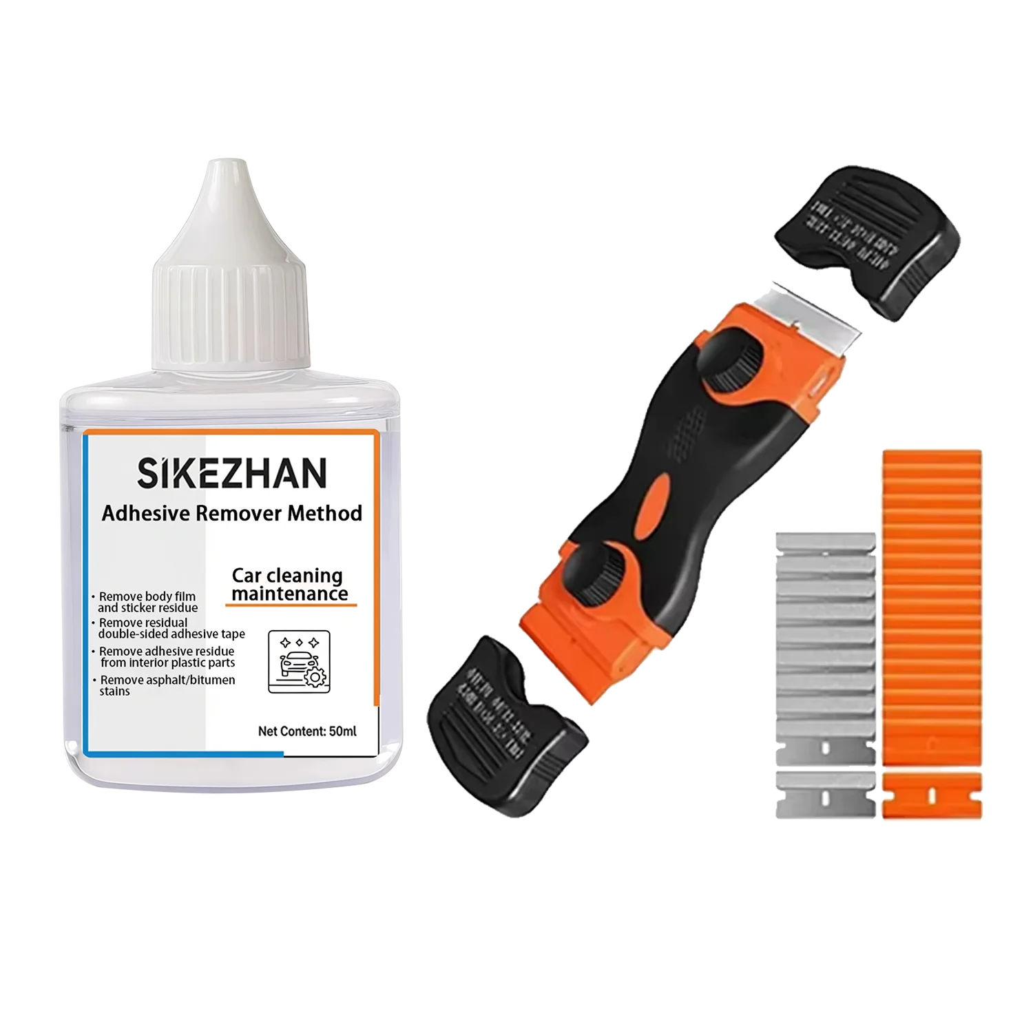 بخاخ مزيل لاصق السيارة لقايا غراء الملصقات والملصقات، منظف ملصقات Tar Sap، آمن للطلاء، الروائح المنخفضة، تفاصيل تلقائية سريعة الجفاف