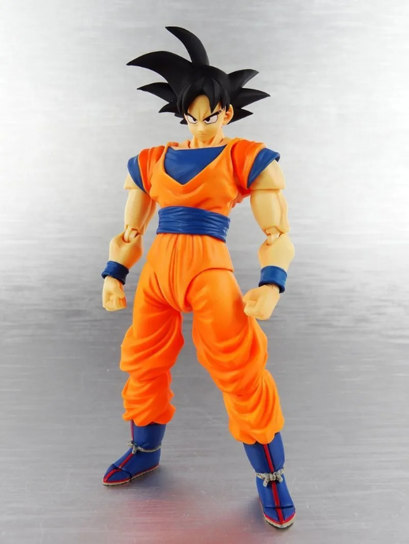 SHFiguarts Anime Dragon Ball Z Action Figure Son Gokou Figure Black Son Goku Collectible Model GBZ Toys For Kids Gift Dolls