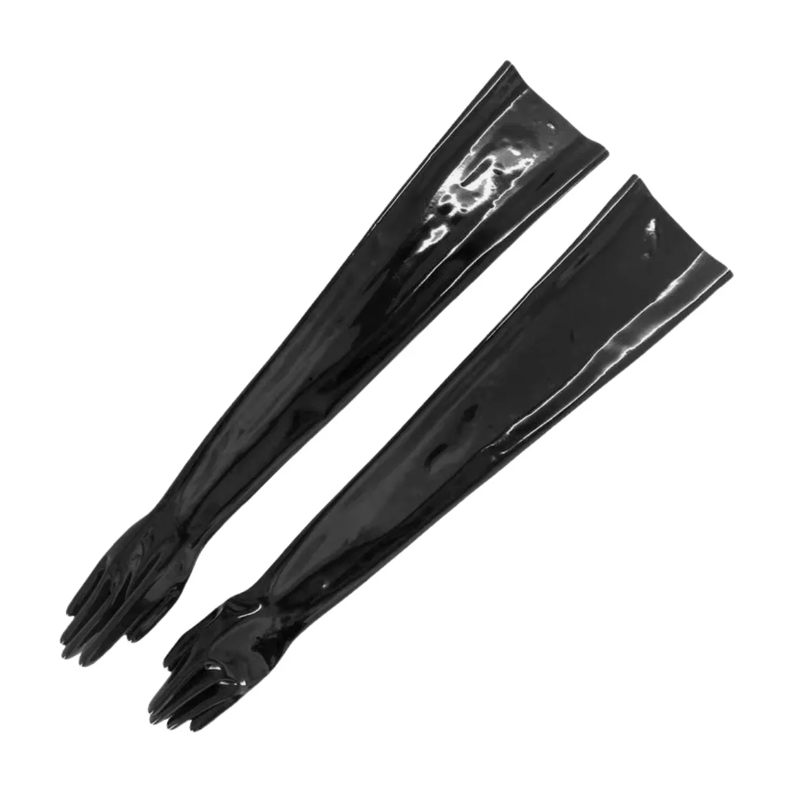 

3d латексные перчатки, длина рук, плотный модуль, без швов