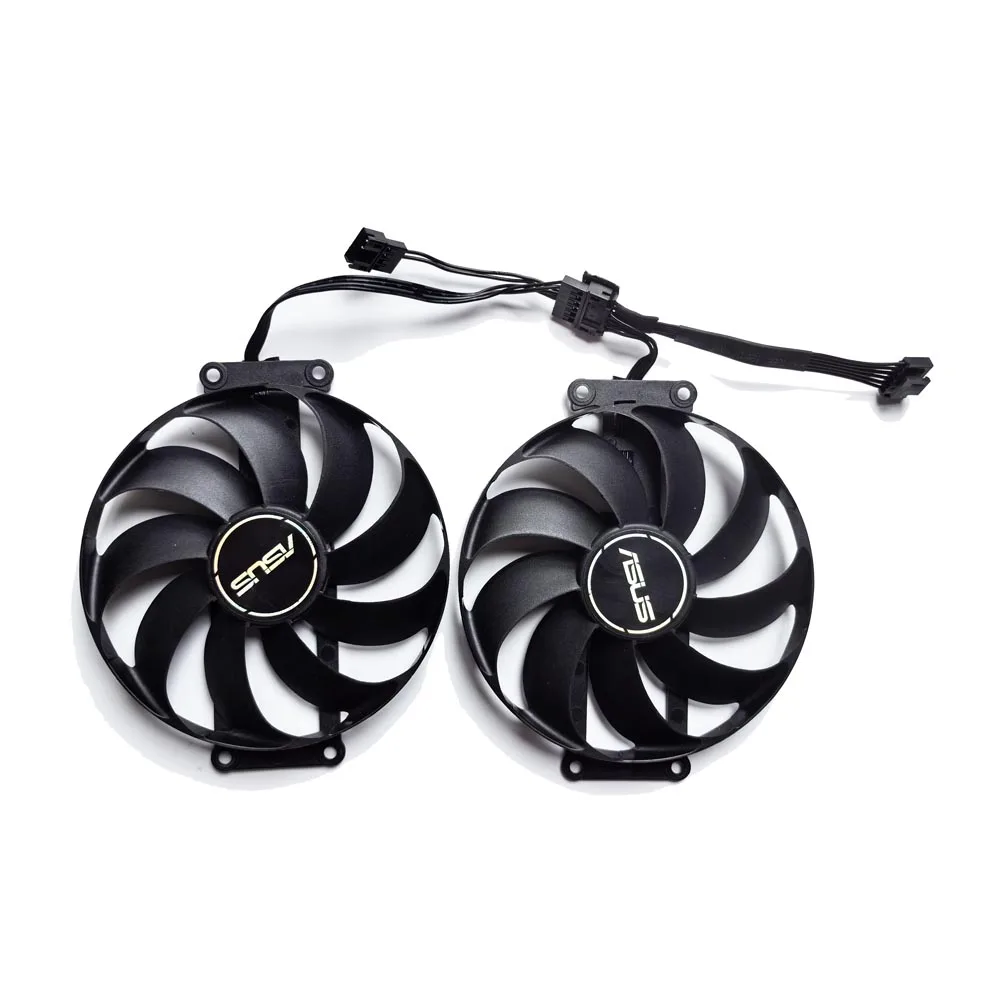 CF9010U12S T129215SU RTX 3060TI MINI Cooler Fan，For ASUS RTX 3060TI、3060、3050、RX 6500XT、6400 Graphics Card