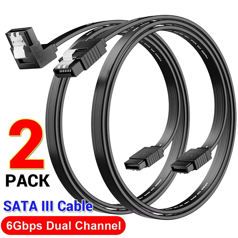 Straight Bend HDD SSD Cable SATA III Cable For Cd Driver Writer HDD Super Quick Transfer Wire SATA Cable Hard Disk Cable Cord