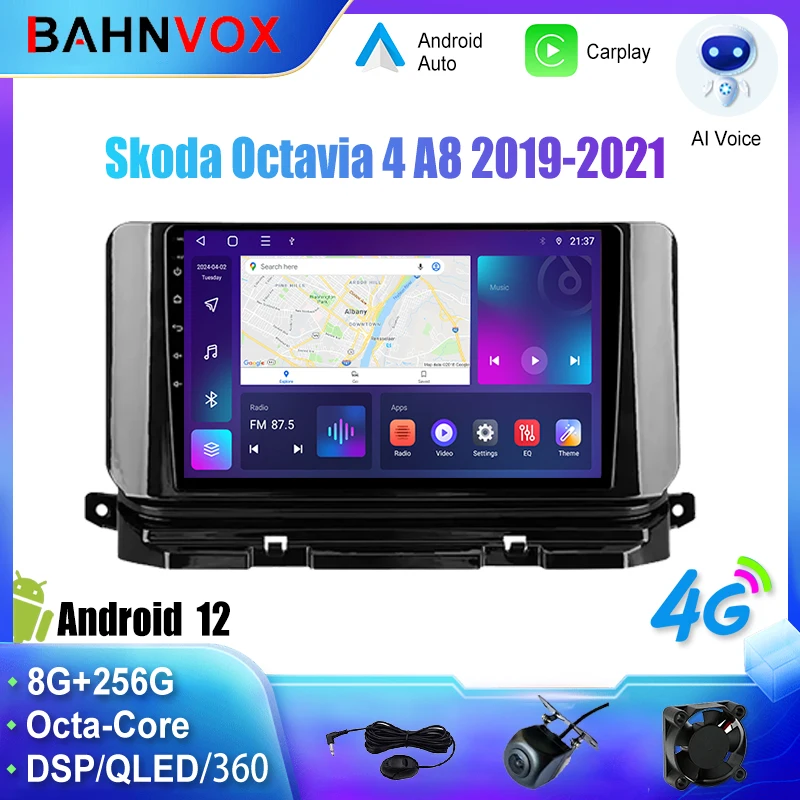 

10.1 inch Android 13.0 Car Radio audio GPS Navigation Multimedia Video Player for Skoda Octavia 4 A8 2019-2021