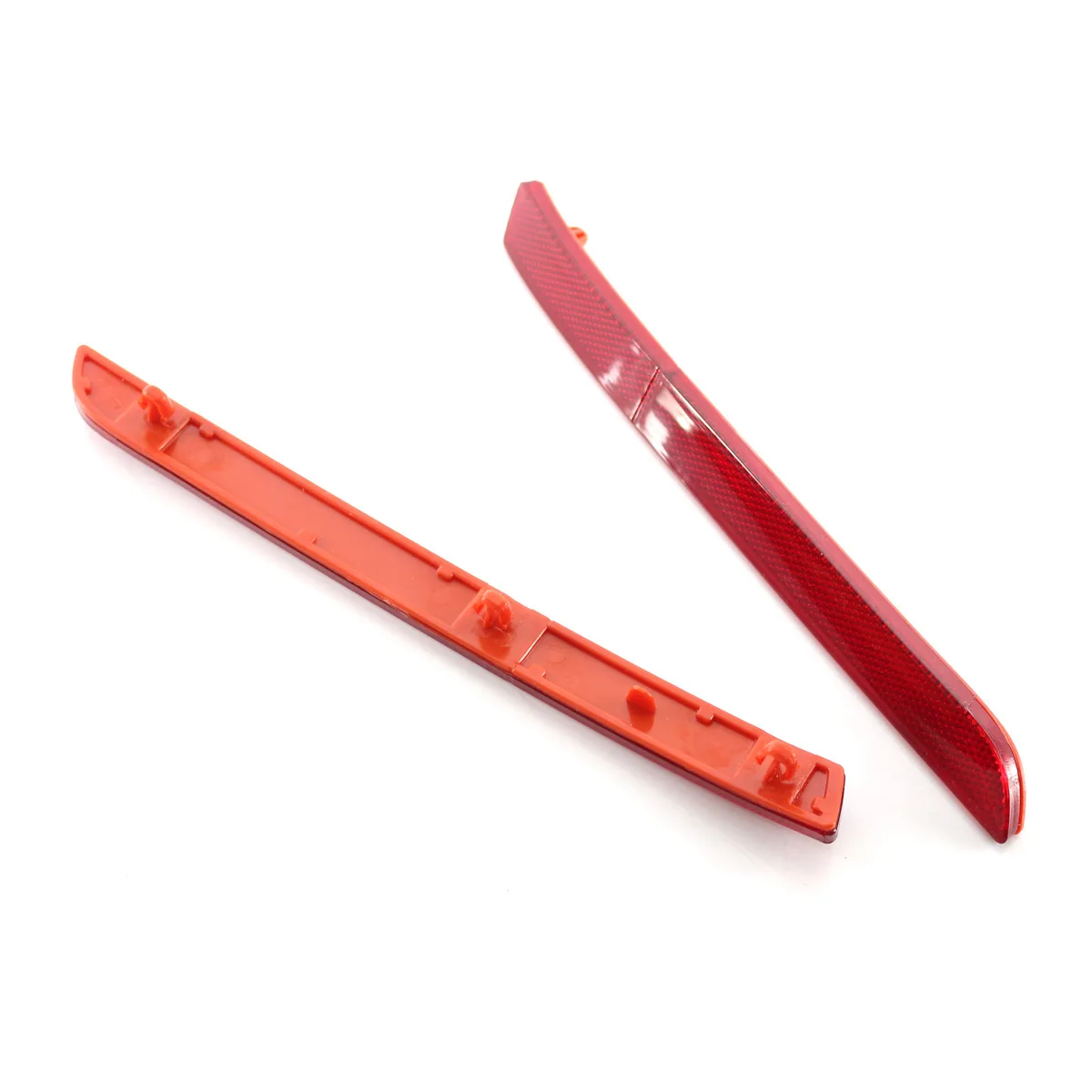 Rhyming Red Rear Bumper Reflector Strip Fit For VW Volkswagen Transpot Caravelle Multivan T5 T6 2012-2016 7E0945105A 7E0945106A