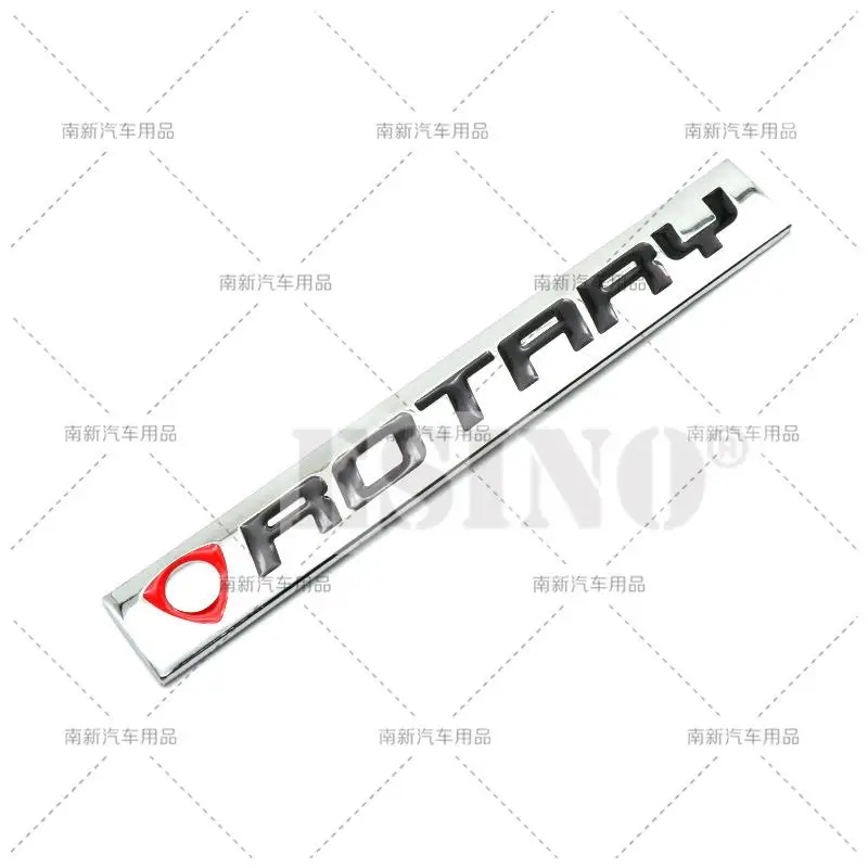 سيارة التصميم 3D الروتاري محرك سبيكة معدنية لاصق شعار الجذع الخلفية شارة درابزين ملصقا الجسم صائق لمازدا RX-7 RX-8 MX-300