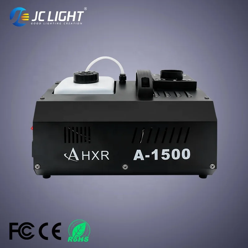 2pcsDj Disco Stage Rgb Led Air Column Effect Fog Machine With Remote & Dmx 512 1500w 3000w Smoke Machine