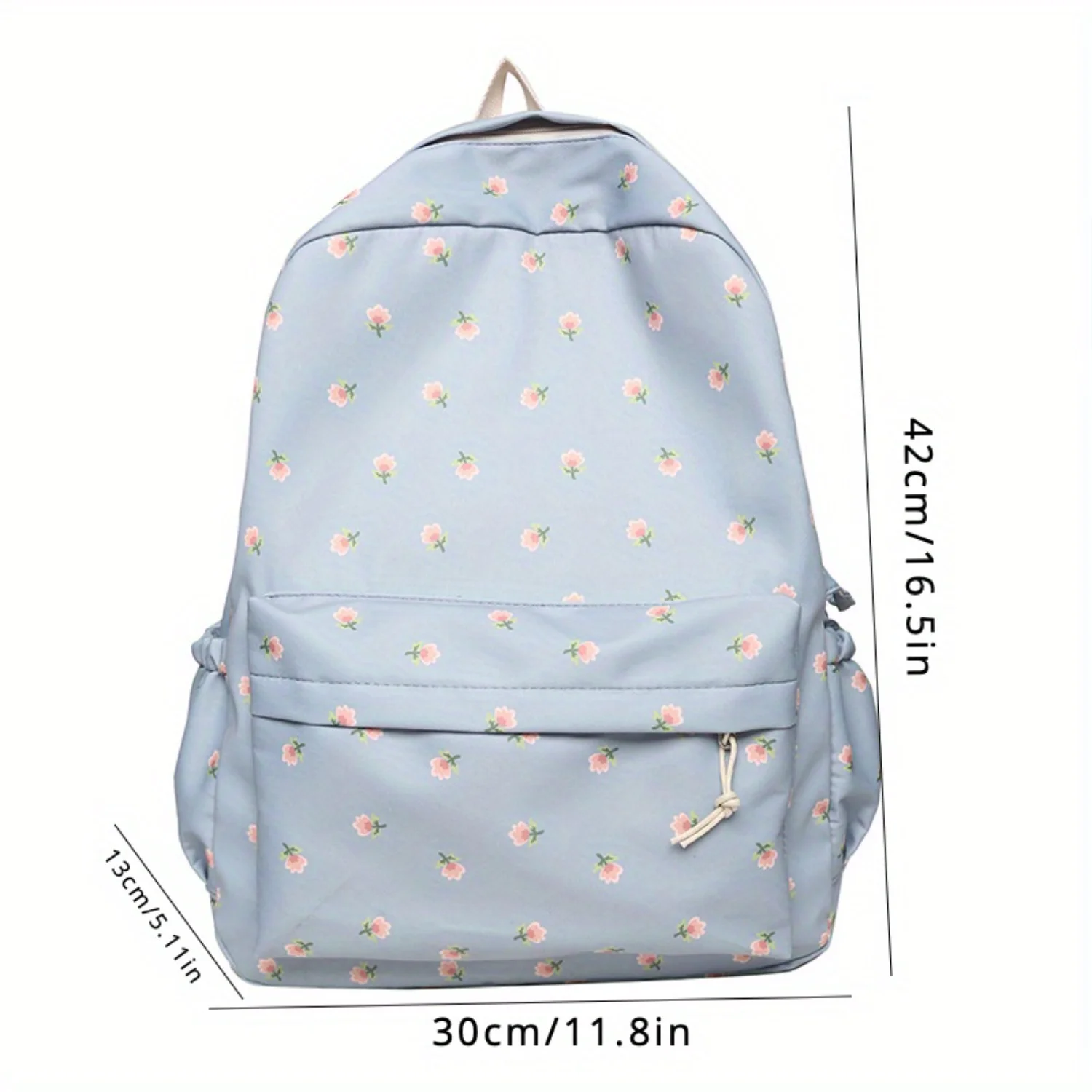 Large Capacity College Style Backpack, New Trendy Junior High School And High School Student Backpack Ice pack Delivery bags